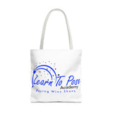Learn To Pose Academy Tote Bag