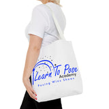 Learn To Pose Academy Tote Bag